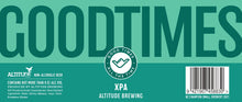 Load image into Gallery viewer, Good Times XPA 0% 330mL