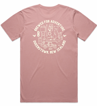 Load image into Gallery viewer, Brewed for Adventure T-Shirt - Faded Rose