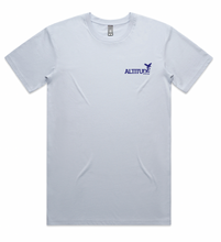 Load image into Gallery viewer, Brewed for Adventure T-Shirt - Powder Blue