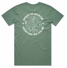 Load image into Gallery viewer, Brewed for Adventure T-Shirt - Sage