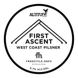 First Ascent WC Pilsner 440ml