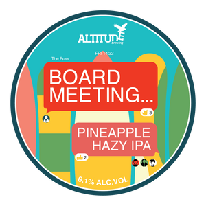 Board Meeting Pineapple Hazy IPA 440ml