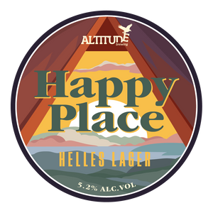 Happy Place Helles Lager 440ml