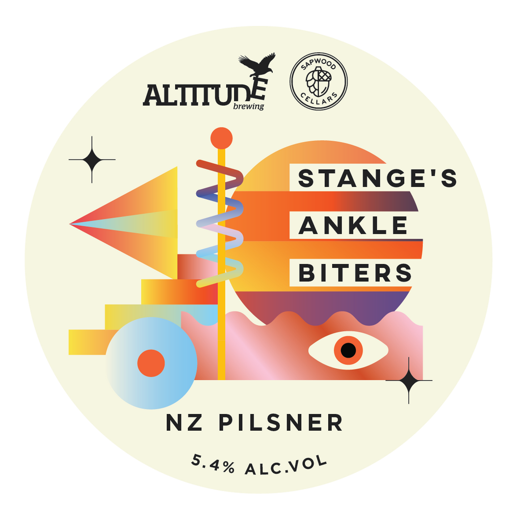 NEW: Stange's Ankle Biters NZ Pilsner 440mL