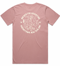 Load image into Gallery viewer, Brewed for Adventure T-Shirt - Faded Rose
