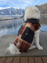 Load image into Gallery viewer, Swanndri Classic Wool Dog Coat with Logo
