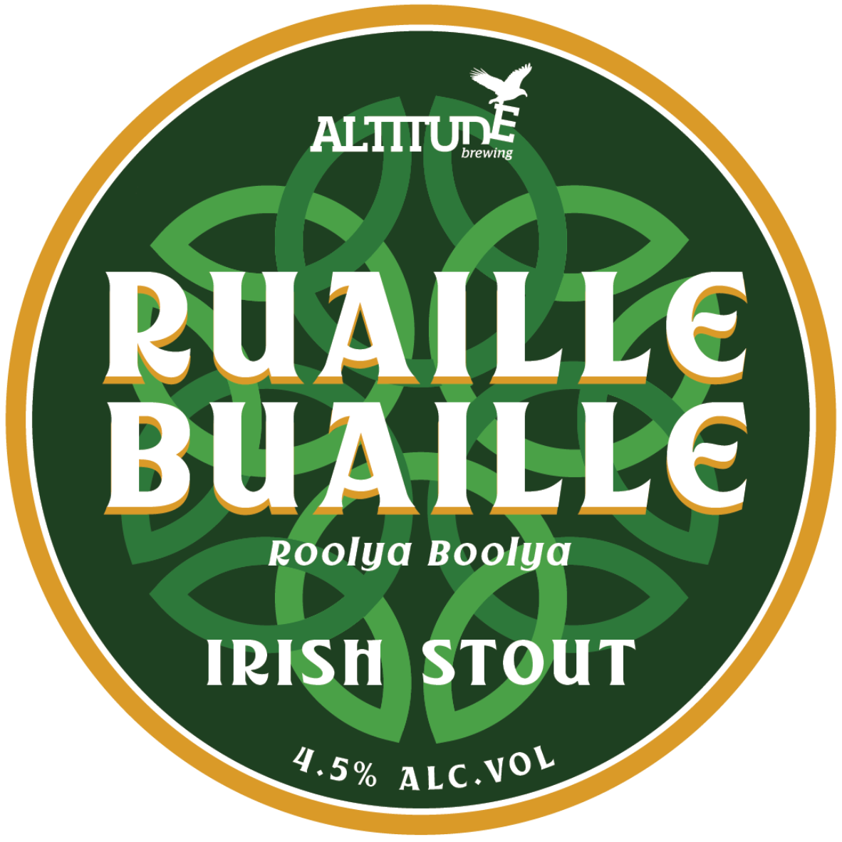 Ruaille Buaille Irish Stout 330mL – Altitude Brewing Ltd.