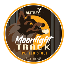 Load image into Gallery viewer, Moonlight Track Peated Stout 440ml
